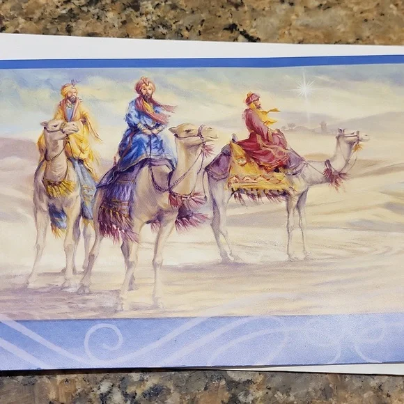 Lot of 64 Religious Christmas Cards - Picture 7 of 9